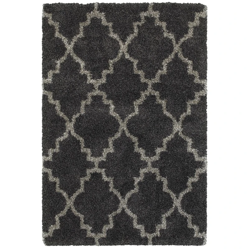 Oriental Weavers Area Rug Henderson 092K1 Charcoal 1'10" X  3' 3"