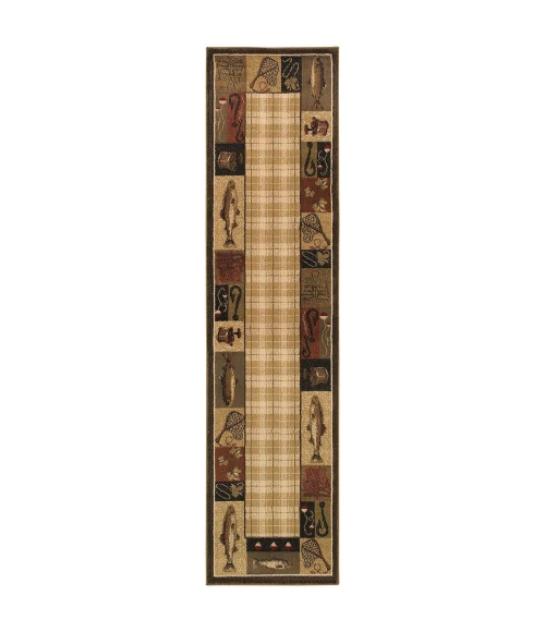 Oriental Weavers Area Rug Hudson 1065B Beige 5' 3" X  7' 6"