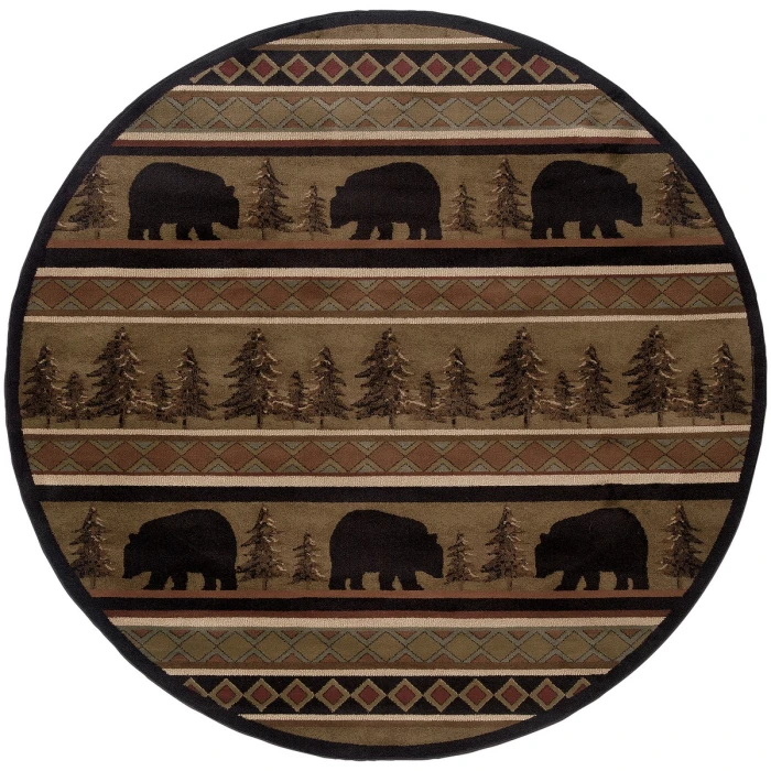Oriental Weavers Area Rug Hudson 1066A Black 7' 8"
