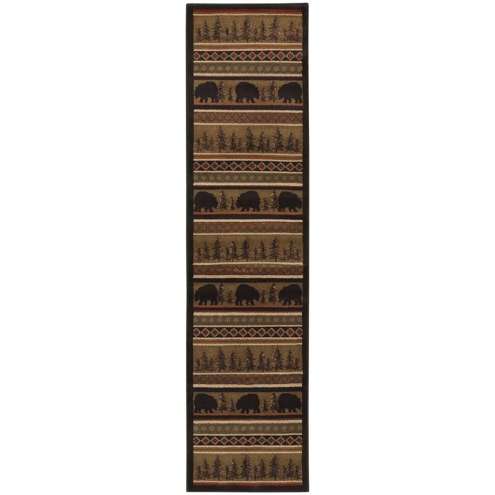 Oriental Weavers Area Rug Hudson 1066A Black 7' 8"