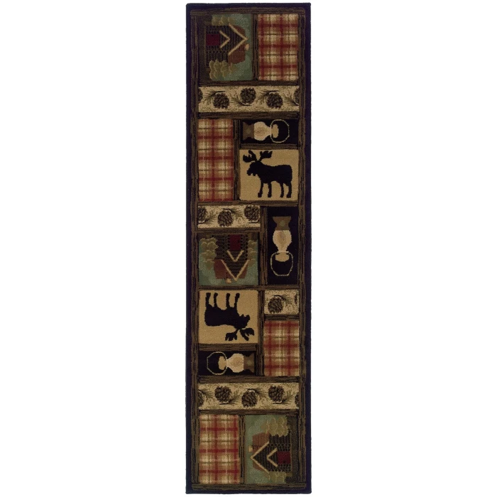 Oriental Weavers Area Rug Hudson 1067A Brown 7' 8"
