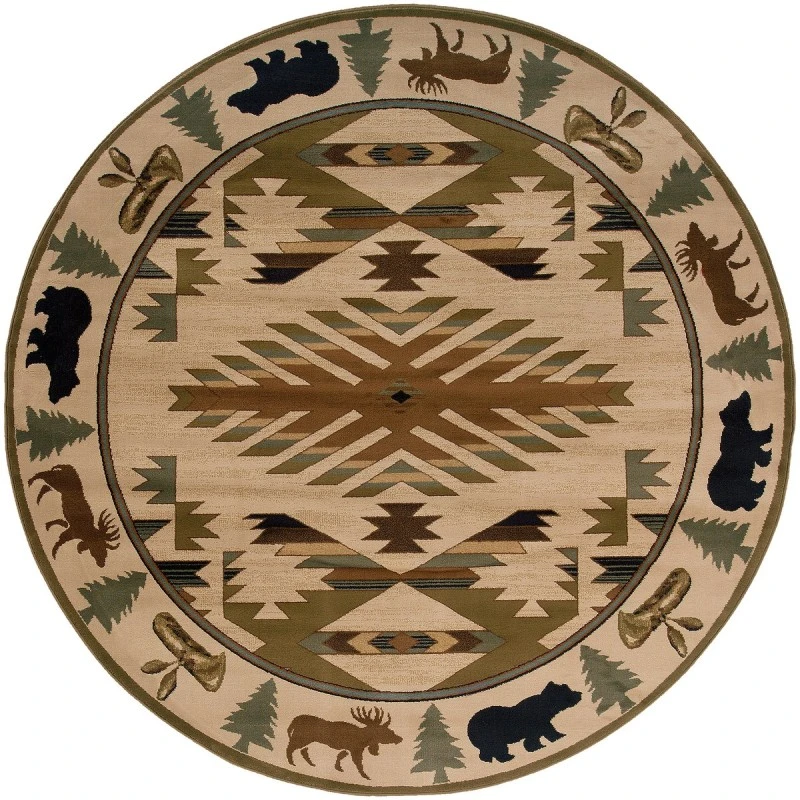 Oriental Weavers Area Rug Hudson 1072A Ivory 7' 8" X 10'10"