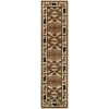 Oriental Weavers Hudson 1072A Ivory/ Green Area Rug 1 ft. 10 in. X 7 ft. 6 in. Runner