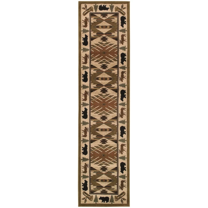 Oriental Weavers Area Rug Hudson 1072A Ivory 7' 8" X 10'10"