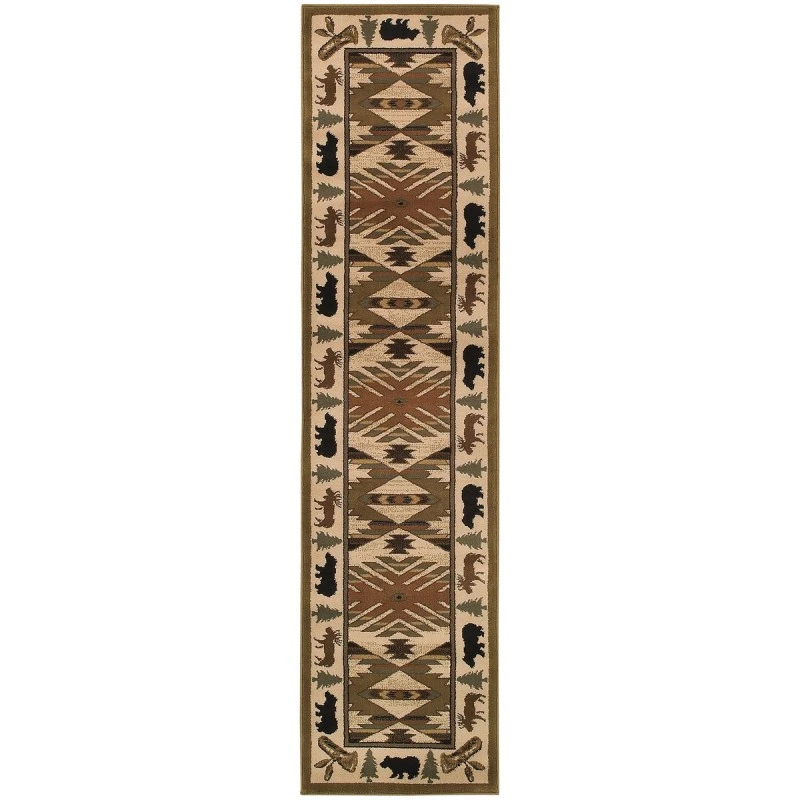 Oriental Weavers Area Rug Hudson 1072A Ivory 7' 8" X 10'10"