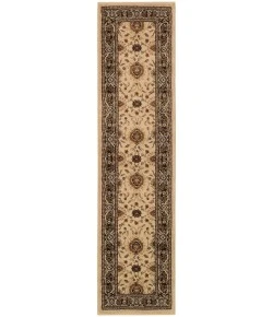 Oriental Weavers Hudson 1338C Beige/ Black Area Rug 1 ft. 10 in. X 7 ft. 6 in. Runner