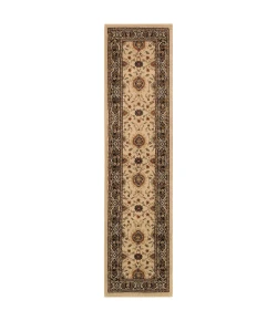 Oriental Weavers Hudson 1338C Beige/ Black Area Rug 1 ft. 10 in. X 7 ft. 6 in. Runner