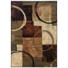 Oriental Weavers Hudson 2544B Brown/ Black Area Rug 5 ft. 3 in. X 7 ft. 6 in. Rectangle