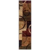 Oriental Weavers Hudson 2544B Brown/ Black Area Rug 1 ft. 10 in. X 7 ft. 6 in. Runner