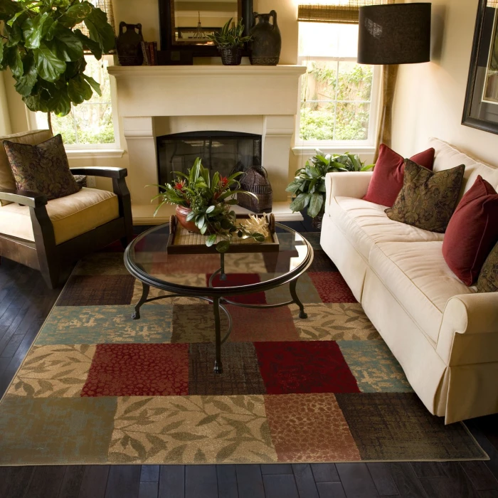 Oriental Weavers Area Rug Hudson 030C1 Green 10' X 13'