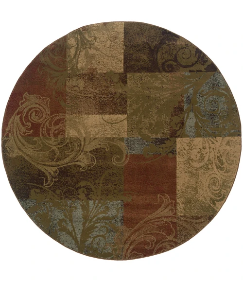 Oriental Weavers Area Rug Hudson 036G1 Green 7' 8"