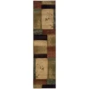 Oriental Weavers Hudson 040A1 Beige/ Green Area Rug 1 ft. 10 in. X 7 ft. 6 in. Runner