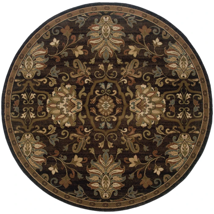 Oriental Weavers Area Rug Hudson 042G1 Brown 1'10" X  7' 6" Runner