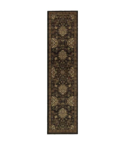 Oriental Weavers Hudson 042G1 Brown/ Beige Area Rug 1 ft. 10 in. X 7 ft. 6 in. Runner