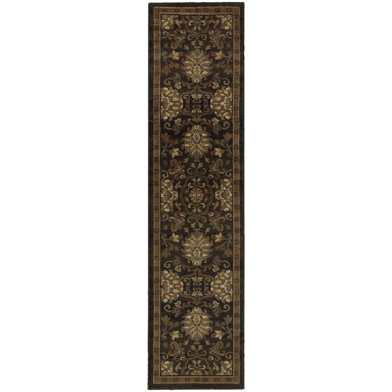 Oriental Weavers Area Rug Hudson 042G1 Brown 6' 7" X  9' 6"