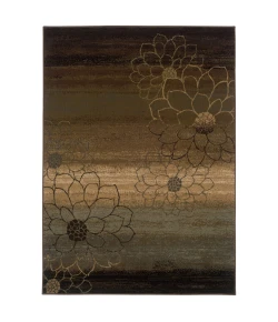 Oriental Weavers Hudson 074A1 Brown/ Beige Area Rug 1 ft. 10 in. X 3 ft. 3 in. Rectangle