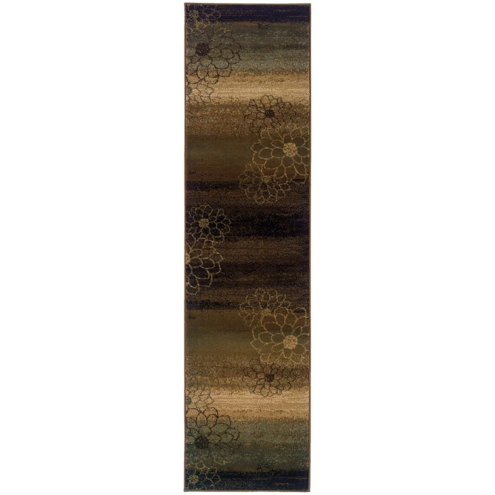 Oriental Weavers Area Rug Hudson 074A1 Brown 10' X 13'