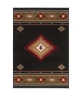 Oriental Weavers Area Rug Hudson 087G1 Black 3'10" X  5' 5"