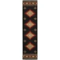 Oriental Weavers Area Rug Hudson 087G1 Black 6' 7" X  9' 6"