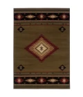Oriental Weavers Area Rug Hudson 087J1 Green 10' X 13'