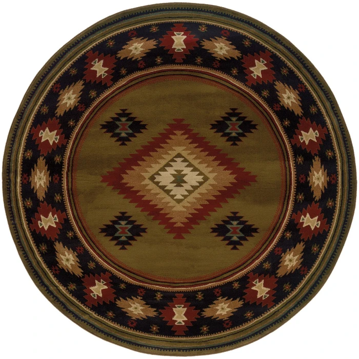 Oriental Weavers Area Rug Hudson 087J1 Green 1'10" X  7' 6" Runner