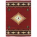 Oriental Weavers Area Rug Hudson 087K1 Red 6' 7" X  9' 6"