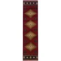 Oriental Weavers Area Rug Hudson 087K1 Red 6' 7" X  9' 6"