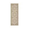Oriental Weavers Intrigue Int03 Ivory/ Gold 2 Ft. 3 In. X 7 Ft. 6 In. Runner Rug