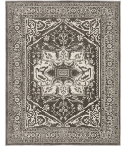 Oriental Weavers Intrigue Int04 Grey/ Ivory 6 Ft. 7 In. X 9 Ft. 6 In. Rectangle Rug