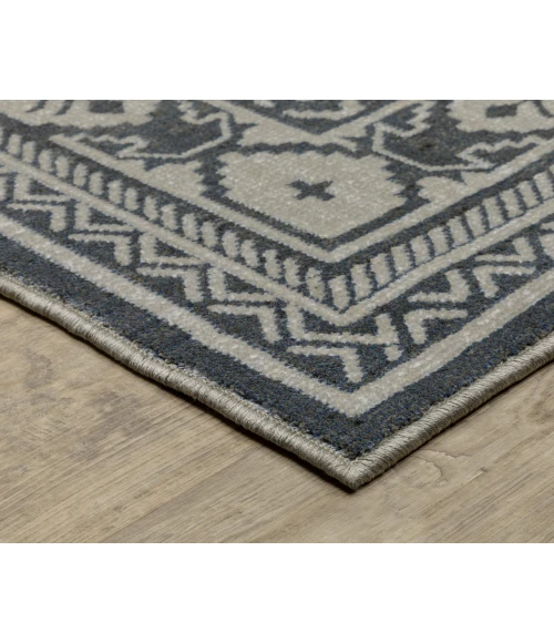 Oriental Weavers INTRIGUE INT05 Blue 2' 3X7' 6