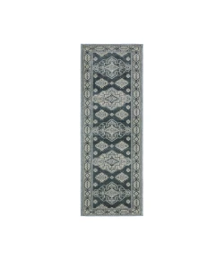 Oriental Weavers Intrigue Int05 Blue/ Beige 2 Ft. 3 In. X 7 Ft. 6 In. Runner Rug