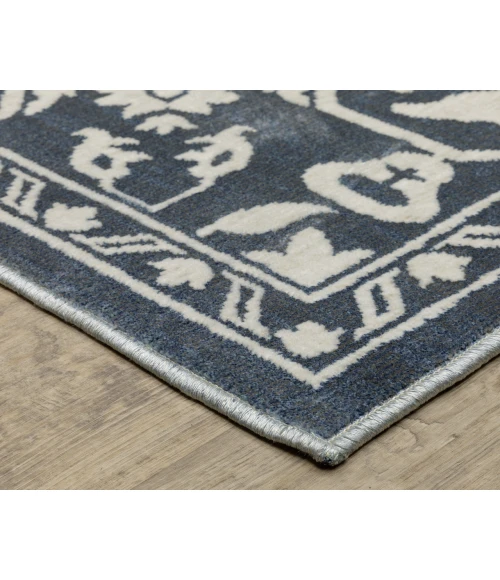 Oriental Weavers INTRIGUE INT10 Blue 3'10X5' 5