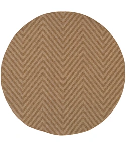 Oriental Weavers Karavia 1330X Tan/ Tan Area Rug 7 ft. 10 in. Round