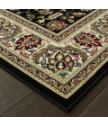 Oriental Weavers Area Rug Kashan 108B1 Black 9'10" X 12'10"