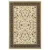 Oriental Weavers Kashan 108X1 Ivory/ Black Area Rug 9 ft. 10 in. X 12 ft. 10 in. Rectangle