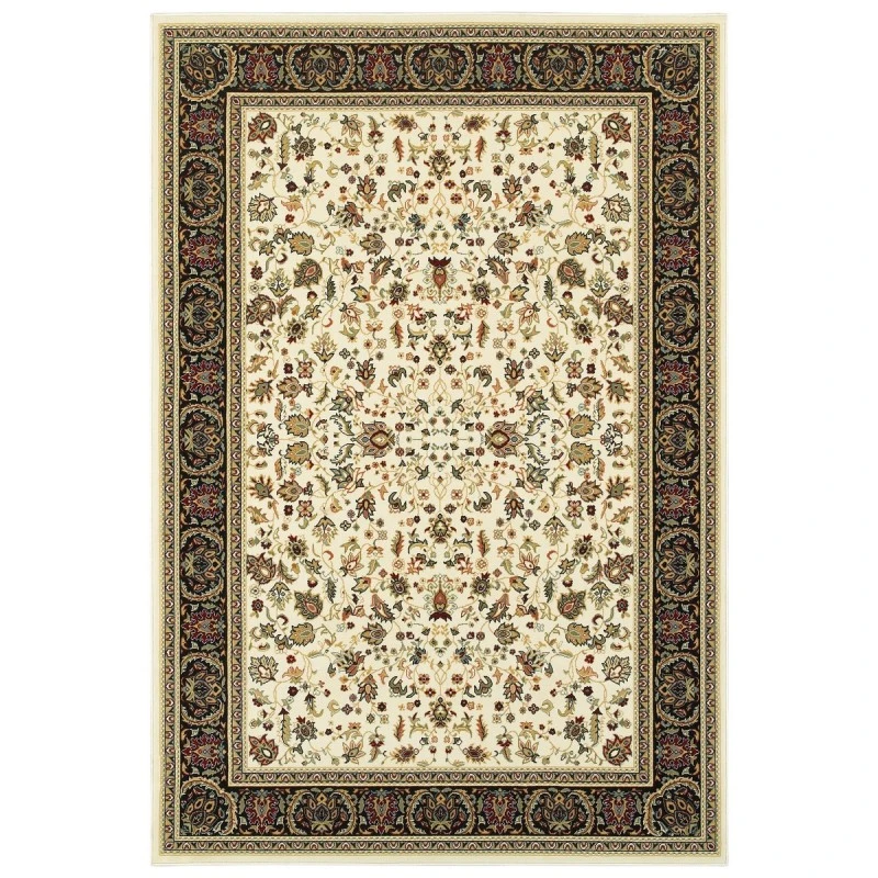 Oriental Weavers Area Rug Kashan 108X1 Ivory 5' 3" X  7' 6"