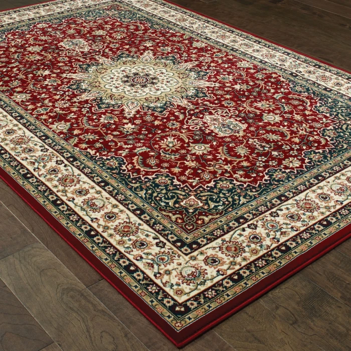 Oriental Weavers Area Rug Kashan 119N1 Red 1'10" X  3' 0"