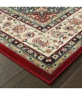 Oriental Weavers Area Rug Kashan 119N1 Red 6' 7" X  9' 6"