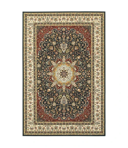 Oriental Weavers Area Rug Kashan 119U1 Navy 9'10" X 12'10"