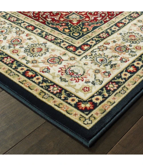 Oriental Weavers Area Rug Kashan 119U1 Navy 9'10" X 12'10"