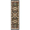 Oriental Weavers Kashan 119U1 Navy/ Ivory Area Rug 2 ft. 3 in. X 7 ft. 6 in. Runner