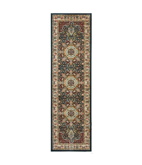 Oriental Weavers Area Rug Kashan 119U1 Navy 9'10" X 12'10"