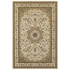Oriental Weavers Kashan 119W1 Ivory/ Beige Area Rug 6 ft. 7 in. X 9 ft. 6 in. Rectangle