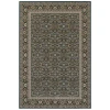 Oriental Weavers Kashan 180L1 Navy/ Multi Area Rug 7 ft. 10 in. X 10 ft. 10 in. Rectangle