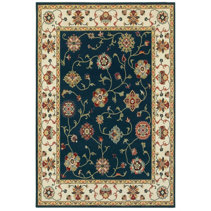 Oriental Weavers Area Rug Kashan 2336B Navy 7'10" X 10'10"