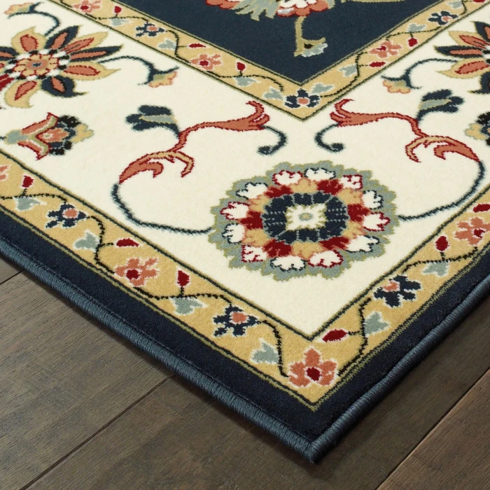 Oriental Weavers Area Rug Kashan 2336B Navy 7'10" X 10'10"