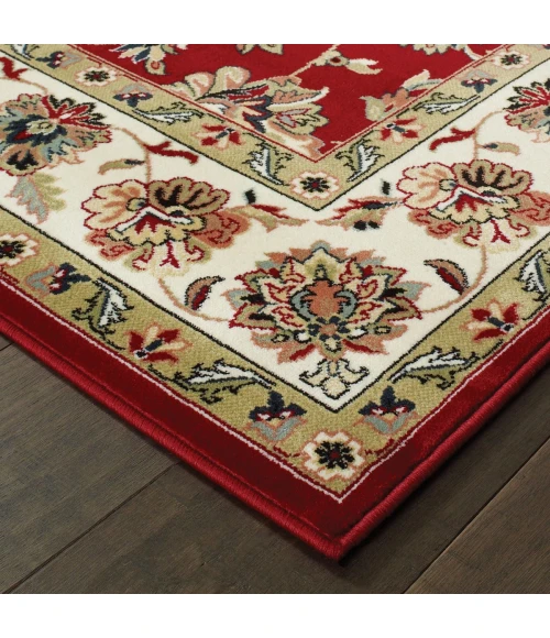 Oriental Weavers Area Rug Kashan 4929R Red 3'10" X  5' 5"