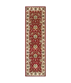 Oriental Weavers Kashan 4929R Red/ Ivory Area Rug 2 ft. 3 in. X 7 ft. 6 in. Runner