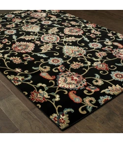 Oriental Weavers Kashan 9946K Black/ Multi Area Rug 3 ft. 10 in. X 5 ft. 5 in. Rectangle