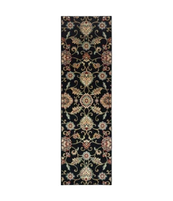 Oriental Weavers Kashan 9946K Black/ Multi Area Rug 2 ft. 3 in. X 7 ft. 6 in. Runner